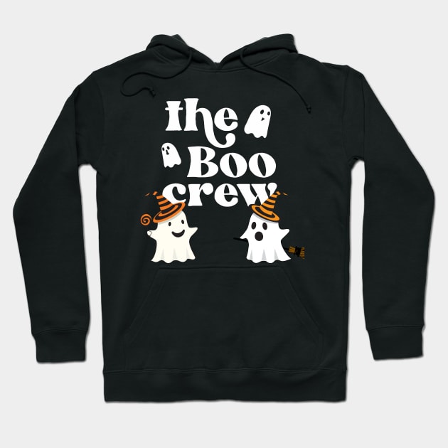 The Boo Crew - Halloween Couple Hoodie by Barts Arts